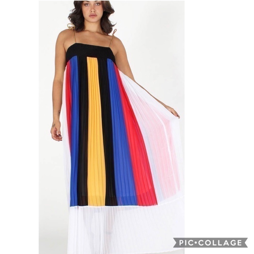 Beautiful! Maxi Multi-Color Dress - Picture 3 of 5
